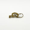 Antique Victorian 9ct Gold Lucky Horseshoe & Crop Brooch 375 (Chester 1891)