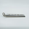 Vintage Sterling Silver Chunky Ingot Pendant 925 (Sheffield 1977) 14g