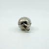 Chunky Vintage Sterling Silver Oval Foliate Engraved Photo Locket 925 (1996)