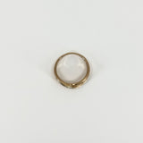 9ct - 10ct Rose Gold Diamond Band / Ring 375 Size P