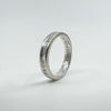 Tiffany & Co. Sterling Silver 1837 Ring Skinny Band Size O 
