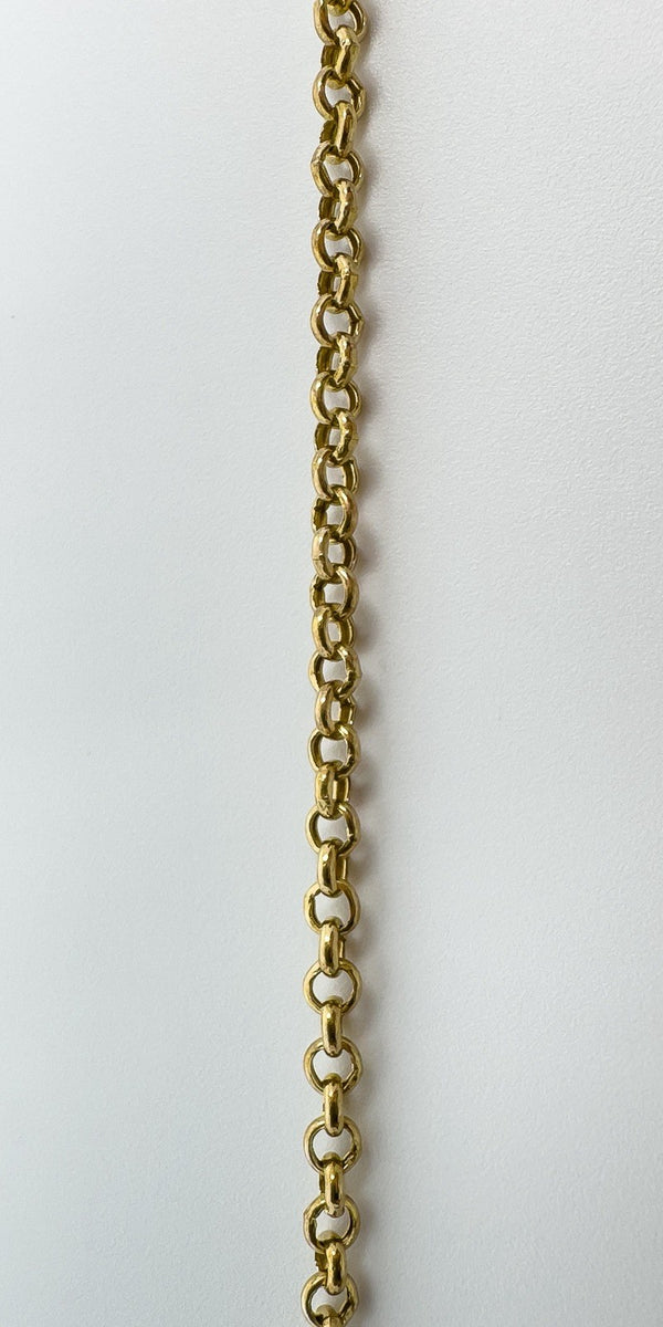 Vintage 9ct Gold 16” Rolo Chain / Necklace 375 ( 1987 )