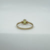 9ct Yellow Gold 0.40ct Peridot Solitaire Ring 375 Size L Engagement Stacking