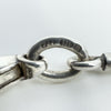 Vintage Sterling Silver Fancy Bar & Ball Links 30” Chain / Necklace 925 50g 