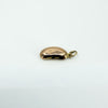 Tiny Antique 9ct Gold Rose Gold Lucky Bean Pendant / Charm 375