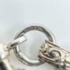Vintage Sterling Silver Fancy Link Engraved T-Bar & Dog Clip 8” Bracelet 925 23g