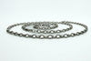 Vintage Sterling Silver 30.5” Belcher Links Chain / Necklace 925