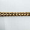 Vintage 9ct Rose Gold 16” Albert Chain Necklace Double Dog Clip T-Bar Charm 39g 