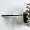 Amethyst & CZ Halo Studs in Sterling Silver 925