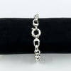 Sterling Silver Chunky Oval Belcher Chain 9.5” Bracelet Unisex 50g