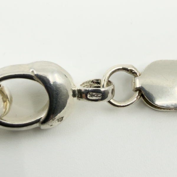 Chunky Sterling Silver 18.5” Belcher / Oval Links Chain 925 Heavy 102g Unisex