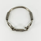 Chunky Vintage Sterling Silver Horse Snaffle Bit Bangle / Bracelet 925
