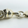 Vintage Sterling Silver Byzantine & Bar Links 7.5” Bracelet 925 13g