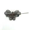 Vintage Sterling Silver Filigree Butterfly Brooch 925