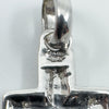 9ct White Gold Diamond Christian Cross Pendant / Charm 375