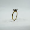 18ct Gold & Platinum 0.50ct Diamond Toi et Moi Ring 750 Size Q 