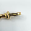 Antique Victorian Chunky 9ct Gold 16” Fancy Albert Chain 2x Dog Clips Birm 1900