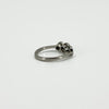 Vintage Platinum 1.60ct Diamond Trilogy Ring 950 Size L