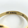 Vintage 9ct Gold 2.50ct Garnet Solitaire Ring Size P (Birmingham 1977)