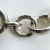 Vintage Sterling Silver 36” Fancy Link Bar & Belcher Chain / Necklace 925 (1993)