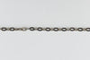 Vintage Sterling Silver Oval Links 7.5" Bracelet 925