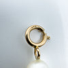 10ct Gold Cream Cultured Pearl 18” Necklace