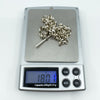 Vintage Sterling Silver 18” Belcher Chain & T-Bar Pendant 925