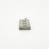 Large Chunky Vintage Sterling Silver Ingot Pendant 925 (Birm 1978)