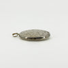 Vintage Sterling Silver Oval Floral Engraved Locket 925 (Birm 1975)