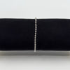 Sterling Silver Diamond Cut Beaded Ball Adjustable Toggle Bracelet 925