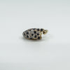 Vintage 9ct Gold Sapphire & Diamond Panther Ring Size O 