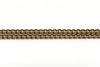 Vintage 9ct Rose Gold 18” Albert Chain Necklace Double Dog Clip & T-Bar 375