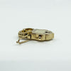 Chunky Vintage 9ct Gold Heart & Sheild Lock Padlock Pendant Charm 375 Birm 1995