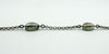 Vintage Sterling Silver Unusal Fancy Link Pebble 28.5" Necklace / Chain 925