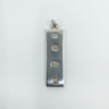 Vintage Sterling Silver Ingot Pendant (Sheffield 1978)
