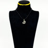 18ct White Gold Diamond Arabic Allah / God Pendant Charm 750