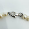 Sterling Silver Fresh Water White Pearl 18” Necklace 925