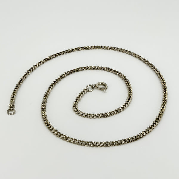 Vintage Sterling Silver 18” Curb Chain / Necklace 925 (Birm 1997)