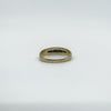 Vintage 9ct Gold Diamond & Sapphire Starburst Ring Gypsy Band Size O London 1978