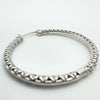 CZ Full Hoop Earrings Sterling Silver 925