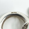 Vintage Chunky Sterling Silver Curb Links 16” Chain / Necklace & T-Bar 925 85g