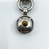 Ti Sento Milano Chunky Sterling Silver CZ & Citrine Pendant & Chain