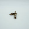 Large 9ct Rose Gold T Bar Charm Pendant 375