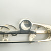 Close-up of 925 stamp on vintage sterling silver Celtic brooch