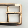 Hallmarked pin detail on antique 9ct rose gold buckle pendant