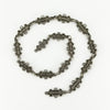 Art Deco sterling silver St Johns Ambulance watch chain with 15 linked examination bars dated 1925 to 1939.