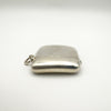 Underside view of antique vesta case with loop for chain or clip
