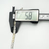 Caliper showing bracelet width of 5.8mm