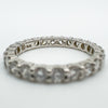 Inner band showing 1.47ct diamond weight and platinum hallmark clearly