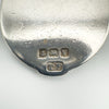Birmingham 1920 hallmarks with anchor, lion passant, V and maker’s mark TF